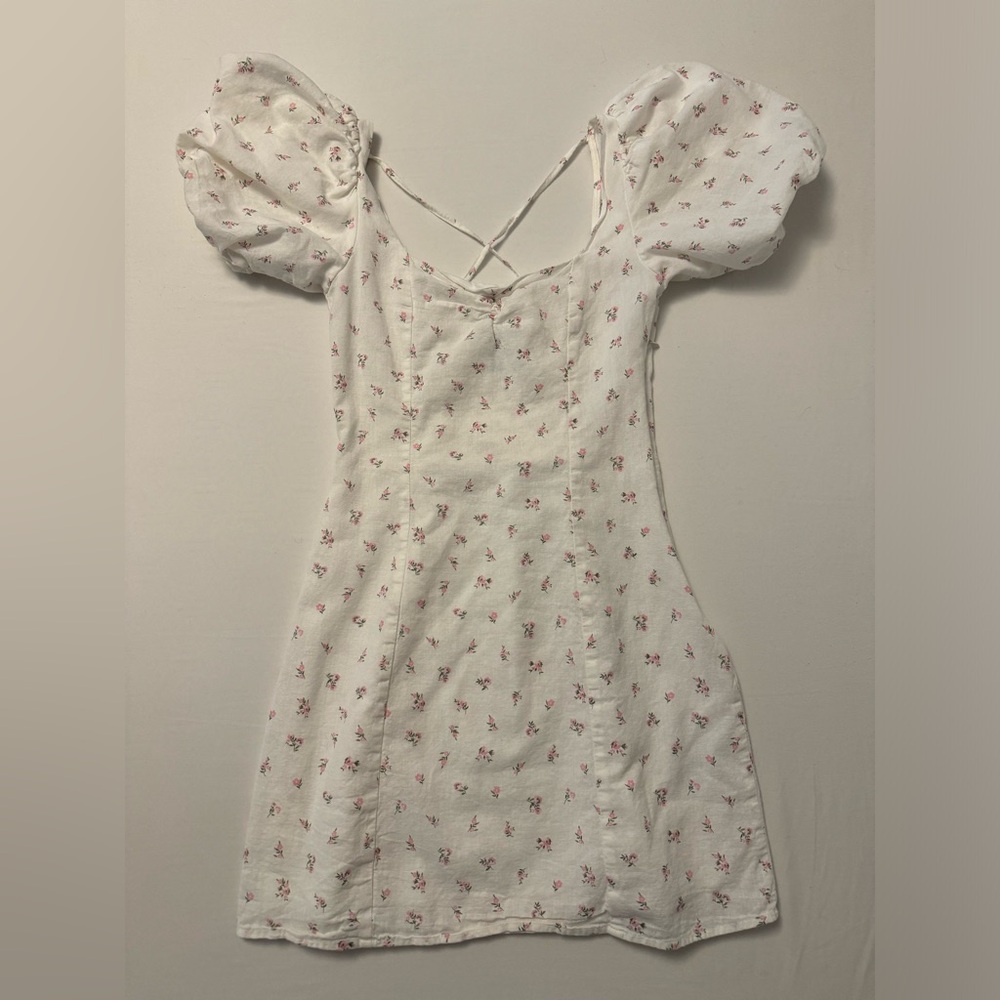 Coquette Floral Mini Dress